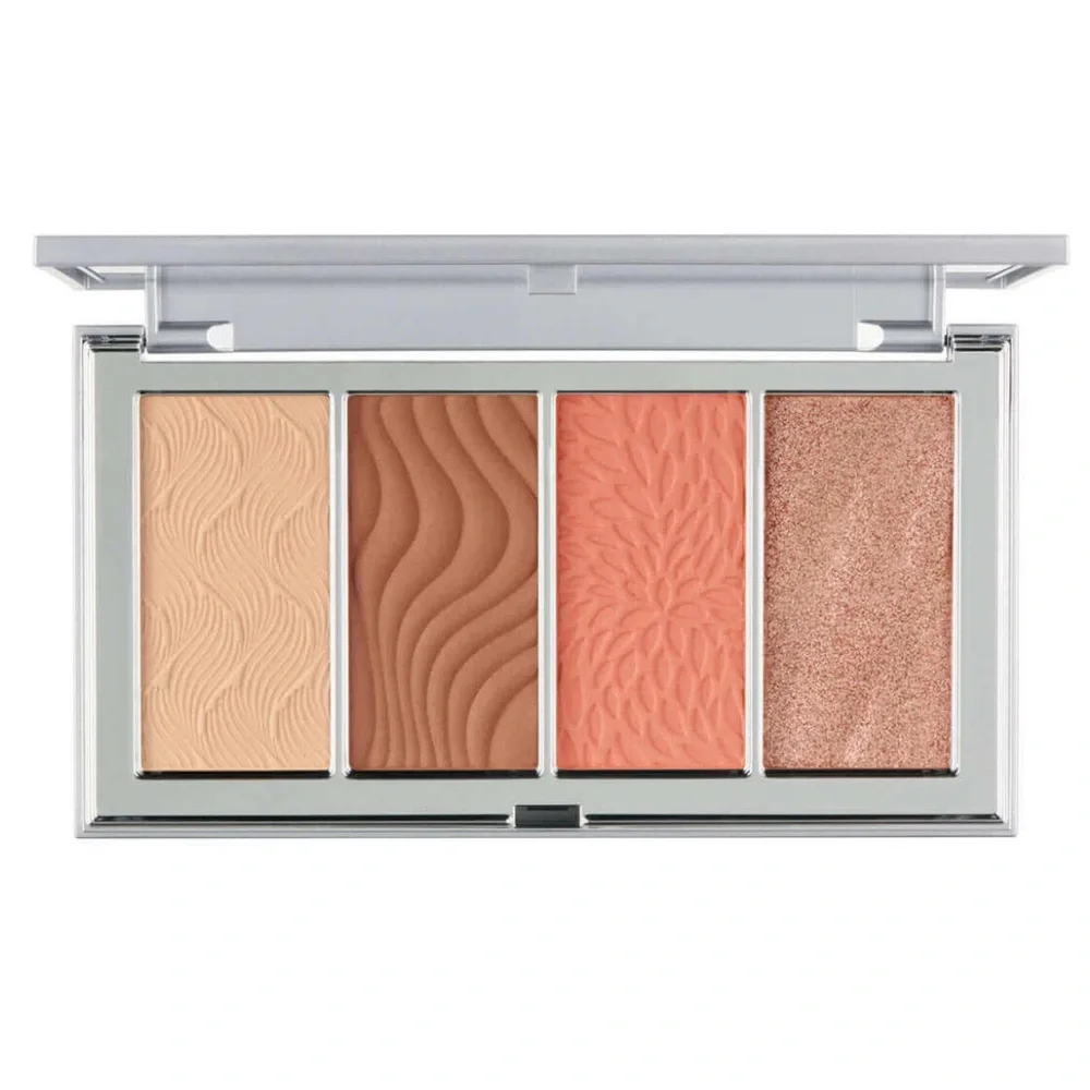 PUR 4-in-1 Skin-Perfecting Powders Face Palette Medium Tan